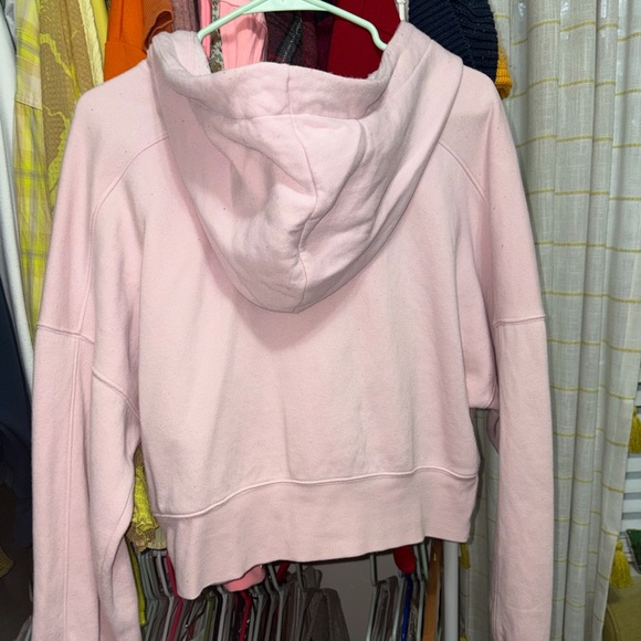 Wild Fable Pink Zip-Up Crop Hoodie - Picture 4 of 4